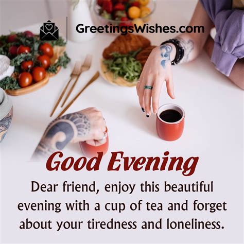 Good Evening Messages For Friends - Greetings Wishes