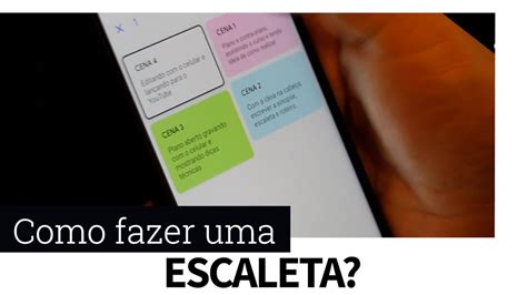 Como fazer escaletas - YouTube