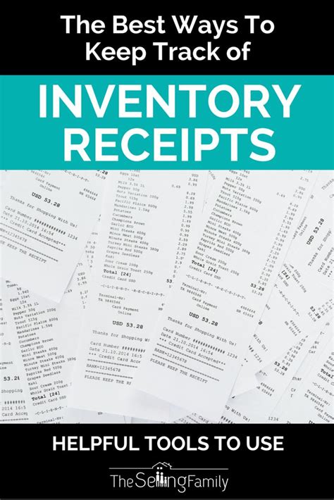 the best ways to keep track of inventory receipts helpful tools to use for your business