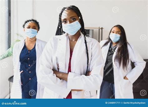 Group of African Medical Doctors Portrait. Stock Image - Image of ...