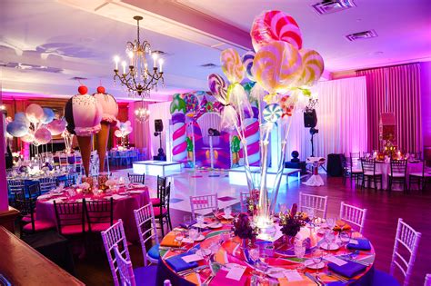 Katie's Bat Mitzvah at Northmoor Country Club on PartySlate | Bat mitzvah candy theme, Mitzvah ...