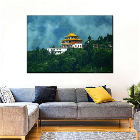 Gangtok Monastery Wall Art | Photography