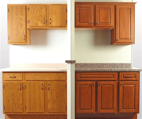 Kitchen Cabinets Refacing Before and After and the Cost