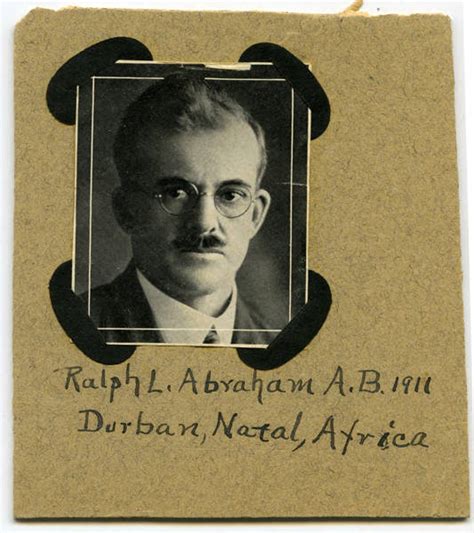 Portrait of Ralph L. Abraham, 1911 · heritage