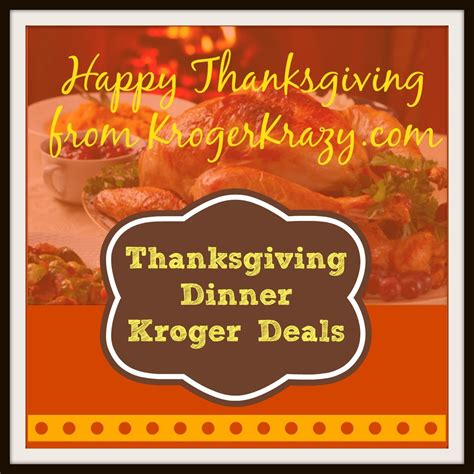 Kroger Thanksgiving Menu : 30 Best Ideas Kroger Thanksgiving Dinner ...