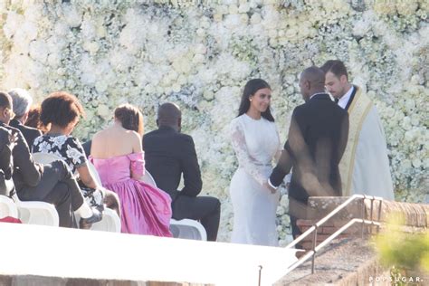 Kim Kardashian and Kanye West Wedding Pictures 2014 | POPSUGAR Celebrity