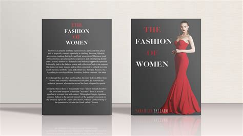 Fashion Book Cover Design on Behance