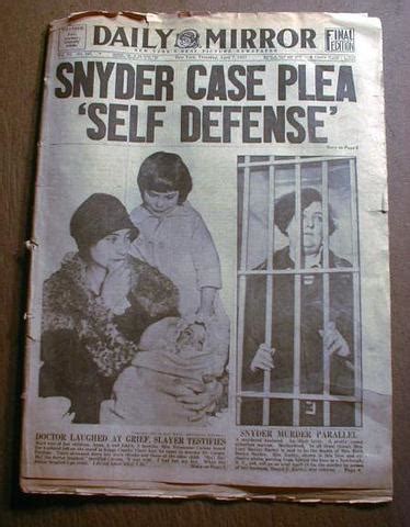 1927 newspaper RUTH SNYDER MURDER CASE + Quack Medicine | #105201989