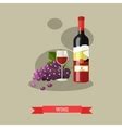 Red dry wine Royalty Free Vector Image - VectorStock