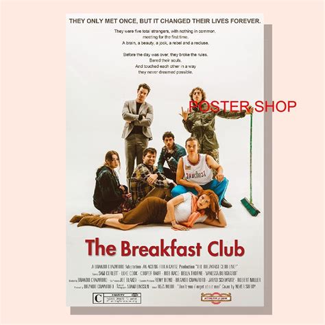 The Breakfast Club Poster Size: A4 Printed on... - Depop