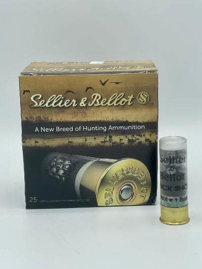 Sellier and Bellot 12 Gauge 1 Buck | Top Shelf Ammo