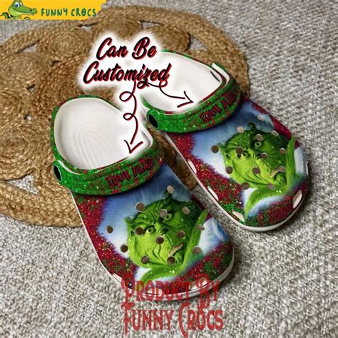 Custom Grinch Crocs Shoes Crocband - Discover Comfort And Style Clog ...