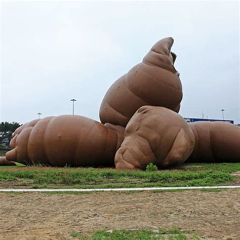 An Inflatable Sculpture in Hong Kong by Paul McCarthy Resembles a Giant ...