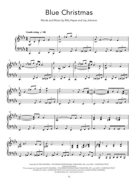 Peaceful Christmas Piano Solos » all-sheetmusic.com