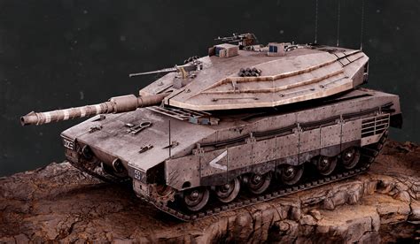 ArtStation - Merkava MK IV Tank