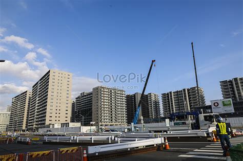 2020 Tokyo Olympics Olympic Village Construction Site Picture And HD ...