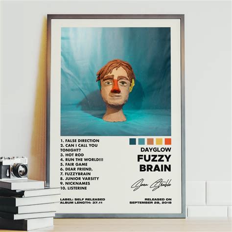 Dayglow Poster Fuzzybrain Poster Dayglow Album Cover - Etsy