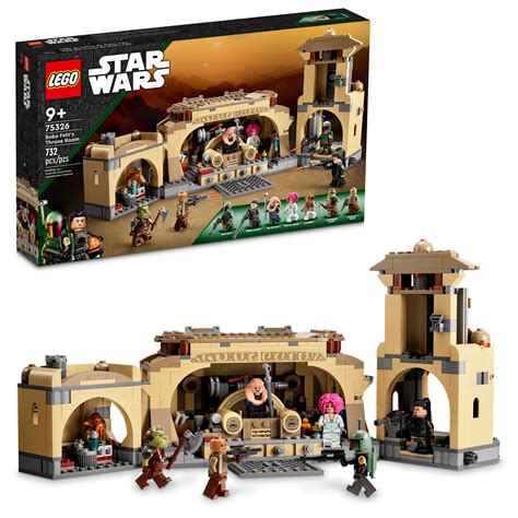 Buy LEGO Star Wars Boba Fett’s Throne Room 75326 Building Kit for Kids ...