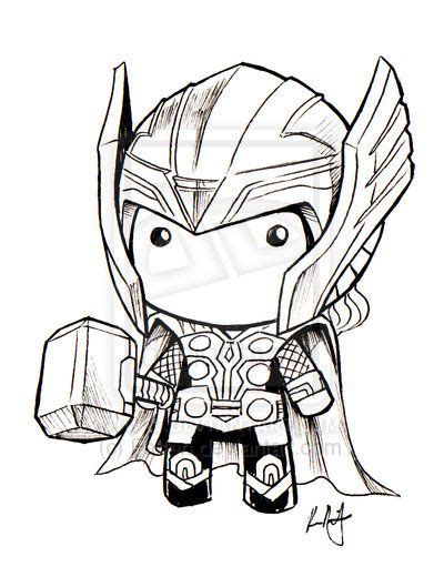 Thor chibi doll by KevinRaganit on DeviantArt | Thor art, Thor drawing, Chibi marvel