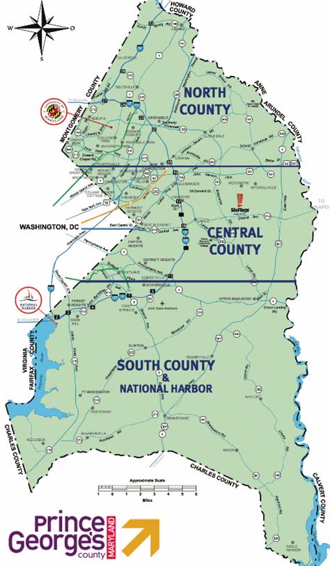 Maps & Visitors Center | Prince George's County, Maryland