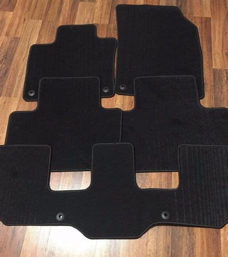 Buy Genuine OEM 2016 & Newer Volvo XC90 Carpet Floor Mats Charcoal 3 rows New sealed in ...