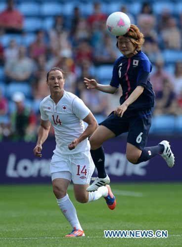 Japan off to winning start in Olympic women's soccer