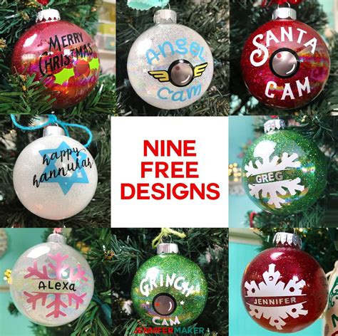 Jennifer Maker Youtube Ornaments - SVG images Collections