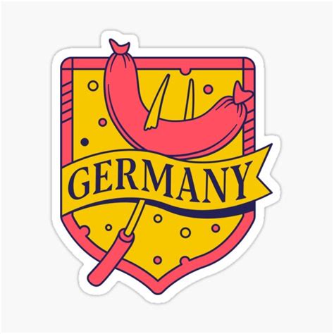 "Official sticker Flag of Germany Sticker and German Flag magnet ...