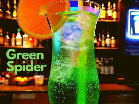 Green Spider Cocktail Recipe – Wicki Wacki Woo