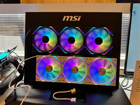 The most advanced RGB case fan yet : MSI CES Booth visit: Making DIY PC ...