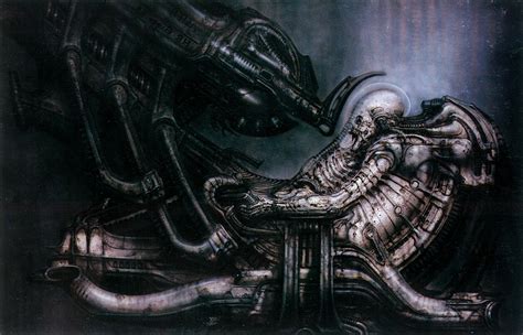 aliens, Machine, Aliens (movie), Prometheus (movie), H. R. Giger ...