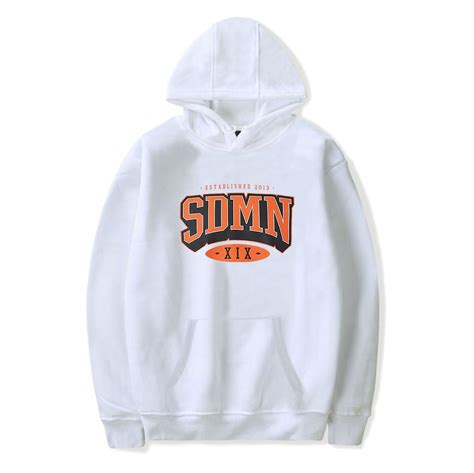 Sidemen Merch Hoodie XIX Long Sleeve Sweatshirts Hoodies SDMN Men Pullovers - Walmart.com