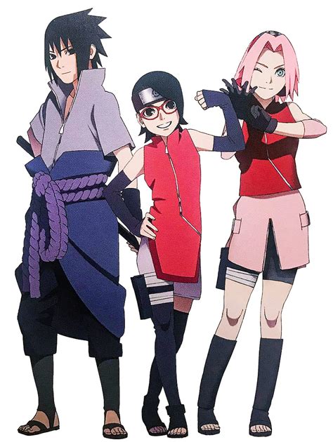 Sakura Haruno And Sasuke Uchiha Family