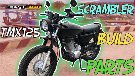 TMX 125 SCRAMBLER PARTS | TMX 155 | ELYU360 - YouTube