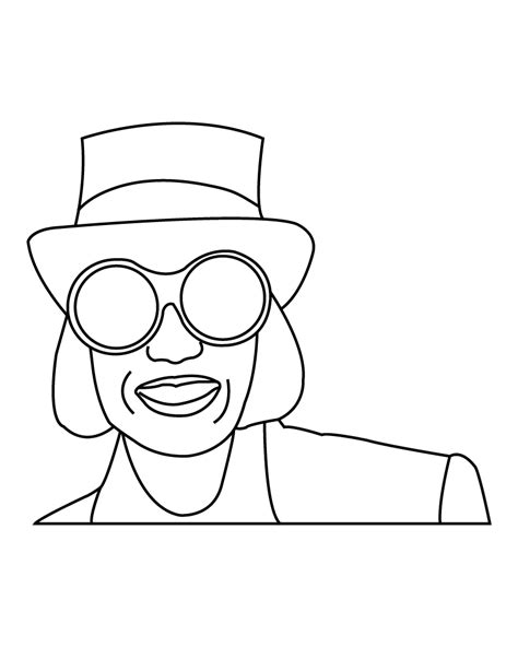 Wonka Coloring Page