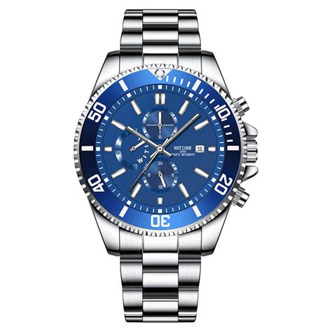 Mens Stainless Steel Watches Chronograph – whooptrading