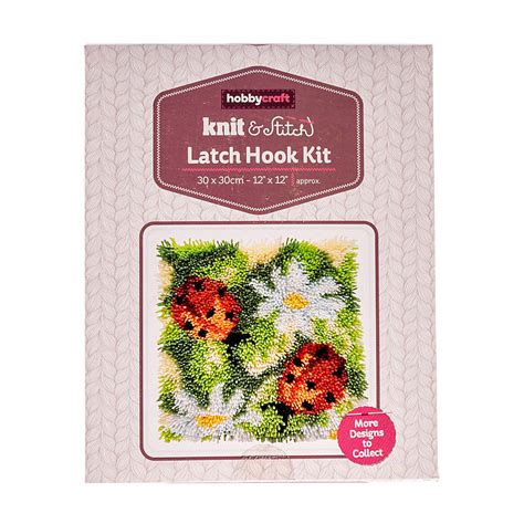 Floral Latch Hook Kit | Hobbycraft