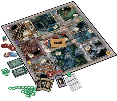 World of Harry Potter Clue Game - GeekAlerts