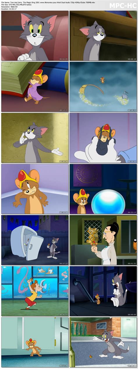 Tom And Jerry The Magic Ring 2001 Dual Audio Hindi 720p HDRip ESub 650MB Download | Moviespapa