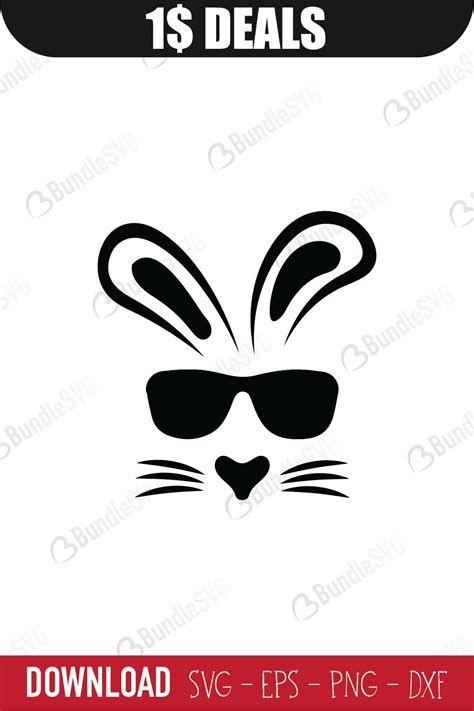 svg files for cricut Bunny face SVG Easter bunny face SVG Easter bunny ...