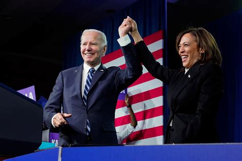 Tethered together, Biden and Harris move toward 2024 re-election run ...