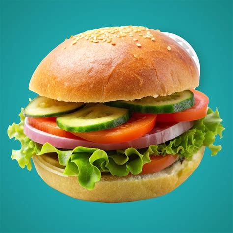 Premium PSD | Immaculate cheeseburger