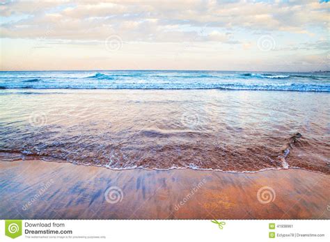 Wilderness Beach at Sunset, South Africa Stock Image - Image of indian, skyline: 41938961