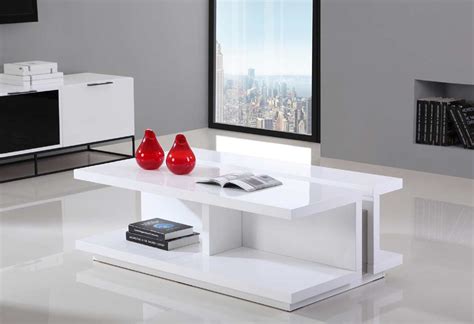 High Gloss White Coffee table BM 31 | Contemporary