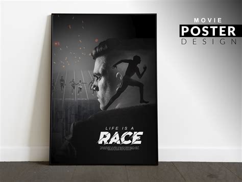 MOVIE POSTER DESIGN | RACE by JR APLU on Dribbble