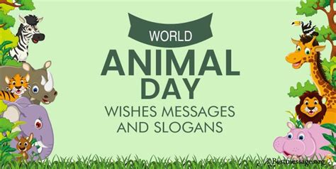 World Animal Day Quotes and Messages