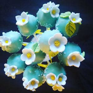 Floral Flowers Cake Pops – Cake Pops Parties