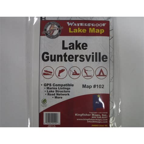 Kingfisher Waterproof Map | eBay