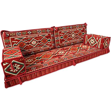 Arabic majlis sofa set, floor level sofa couch, floor yoga cushions