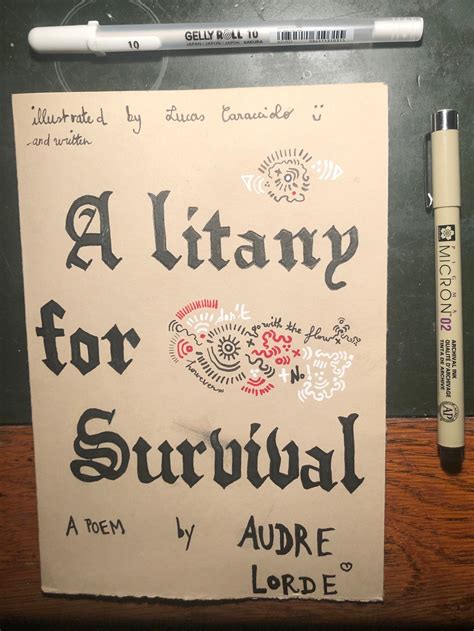 Poem A Litany for Survival by Audre Lorde | Etsy